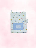 a5 fabric journal cover (floral)