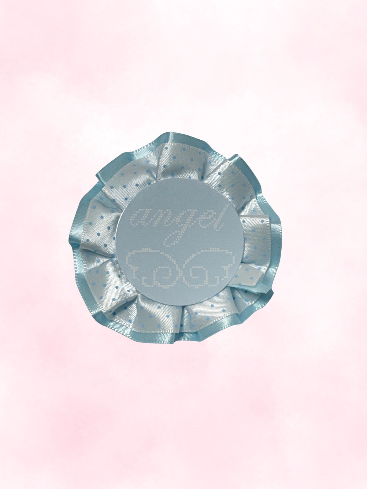 rosette pin (angel)