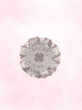 rosette pin (clover)